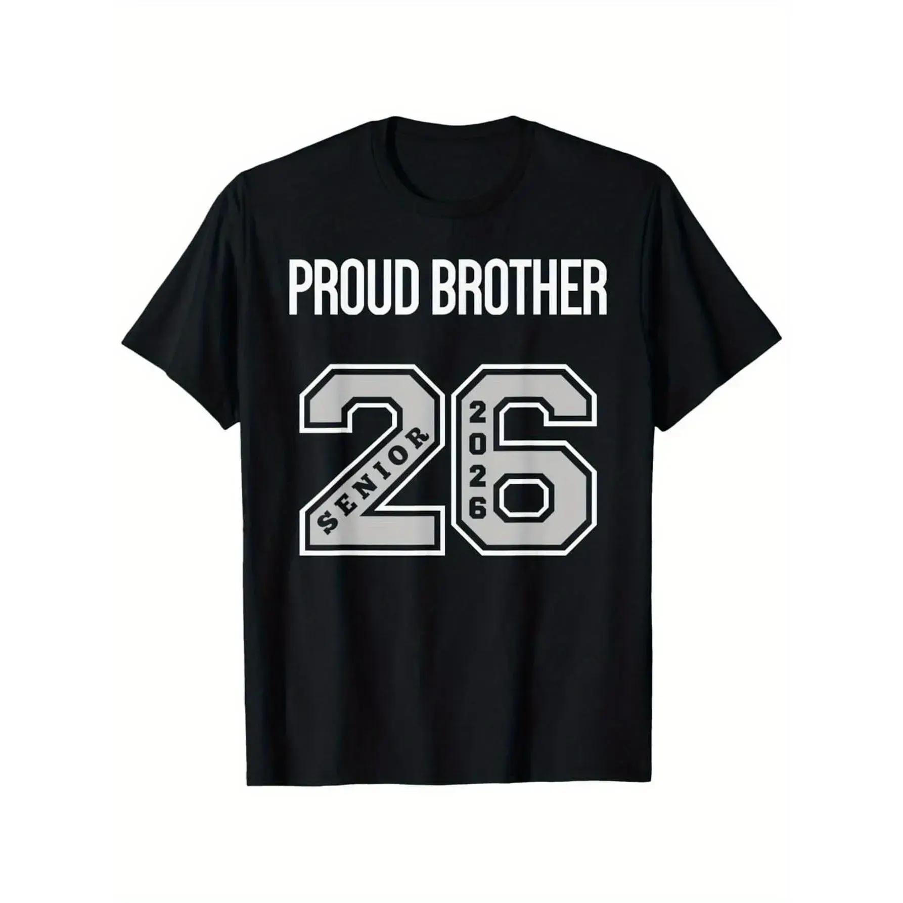 PROUD BROTHER 2026 SENIOR CLASS OF 26 PROUD BRO JERSEY 2 T ShirtGlowNest Coo Coo