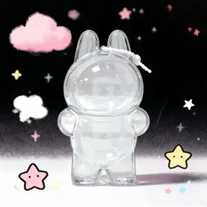 Labubu Premium Clear Transparent Protective Case