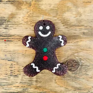 Christmas Gingerbread Man Car Freshie