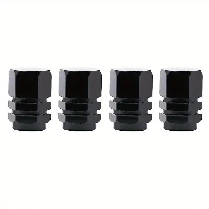 4pcs Car Tire Valve Caps Aluminum Alloy Car Wheel Tire Valve Caps Dustproof Car Motorcycle Truck Bike For USA AIR Valve Caps Car Accessories Car Parts