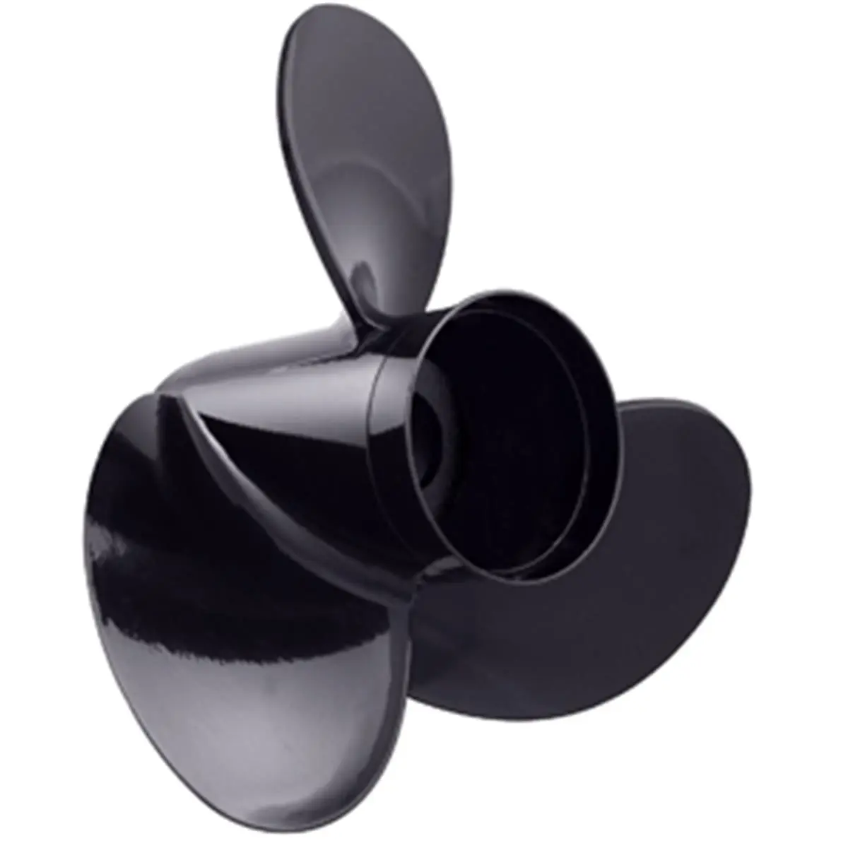 Squeeze Cast Aluminum Boat Propeller, 3-Blade Design with Vented Holes for Fast Hole Shot and Improving Handling, Right Hand, 10.125 x 15" Performance Upgrade, Boating, 10.125 X 15 Inches