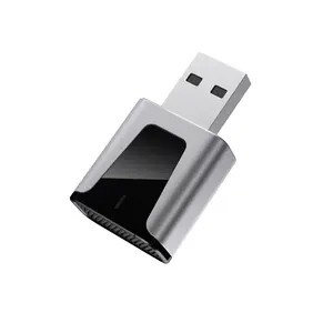 2-in-1 wireless CarPlay smart car box is suitable for iPhone and Android Auto