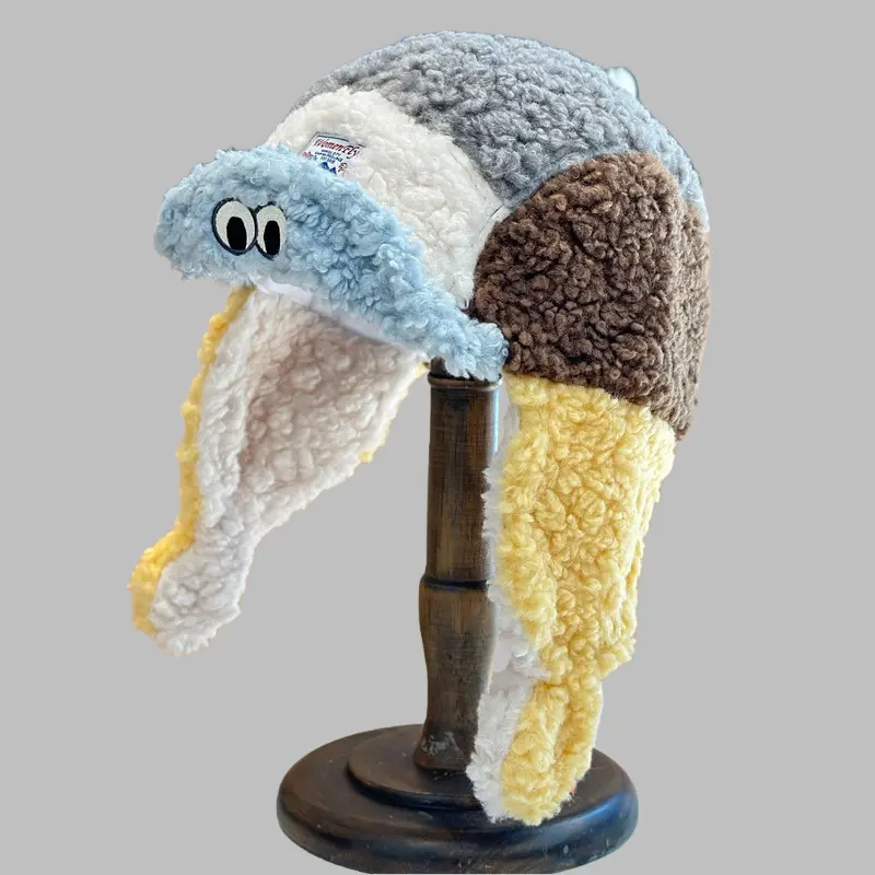 Super Soft & Warm Fluffy Cartoon Animal Winter Hat - Cozy Trooper Cap For Adults & Kids, One Size