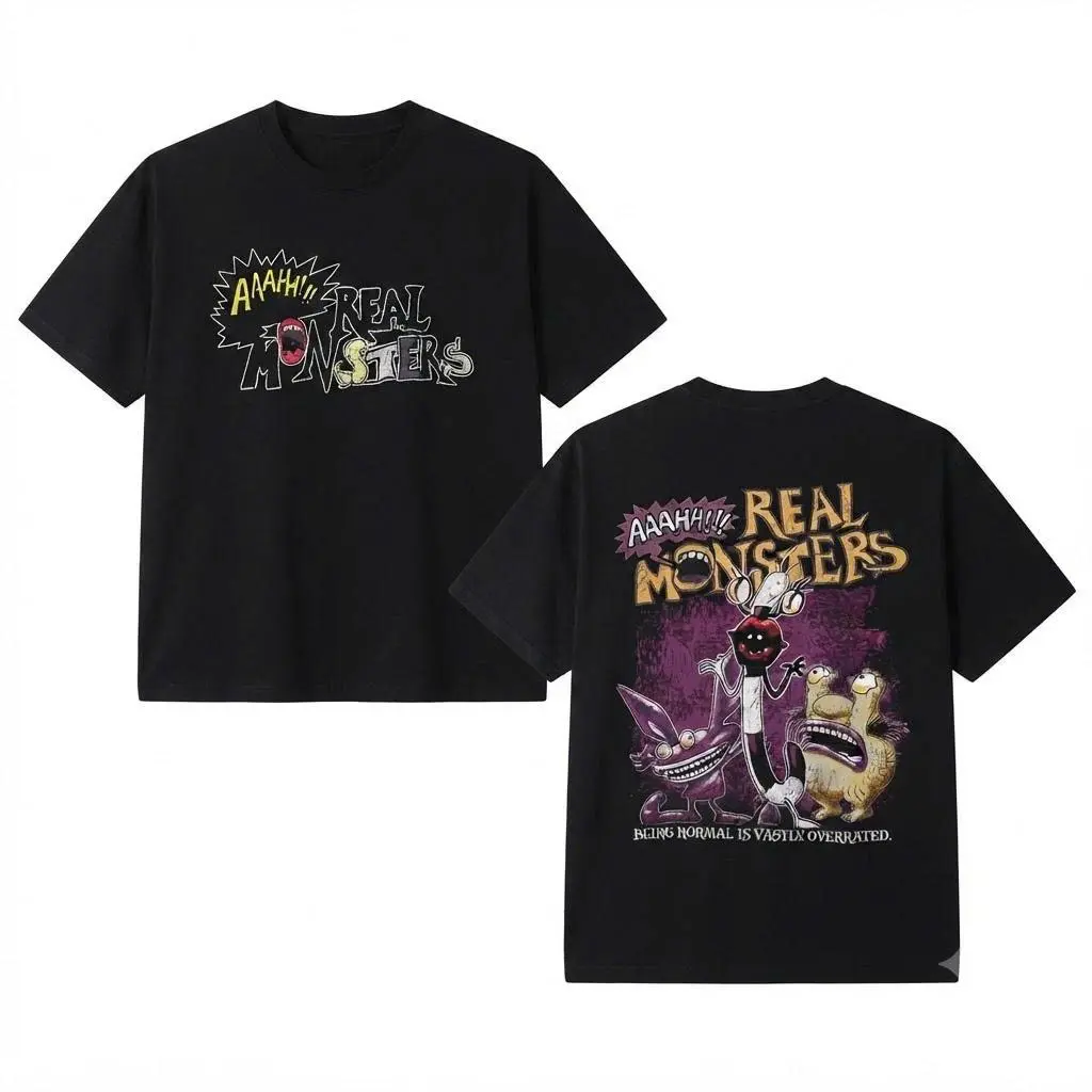 	 aahh!!! Real Monsters Graphic Tee | 90s Nickelodeon Cartoon T-Shirt