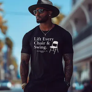 Juneteenth Shirt Lift Every Chair And Swing T-shirt Black Owned Business Juneteenth Shirt for Men & Women, Gildan Unisex, Premium Quality Cotton, Casual Style