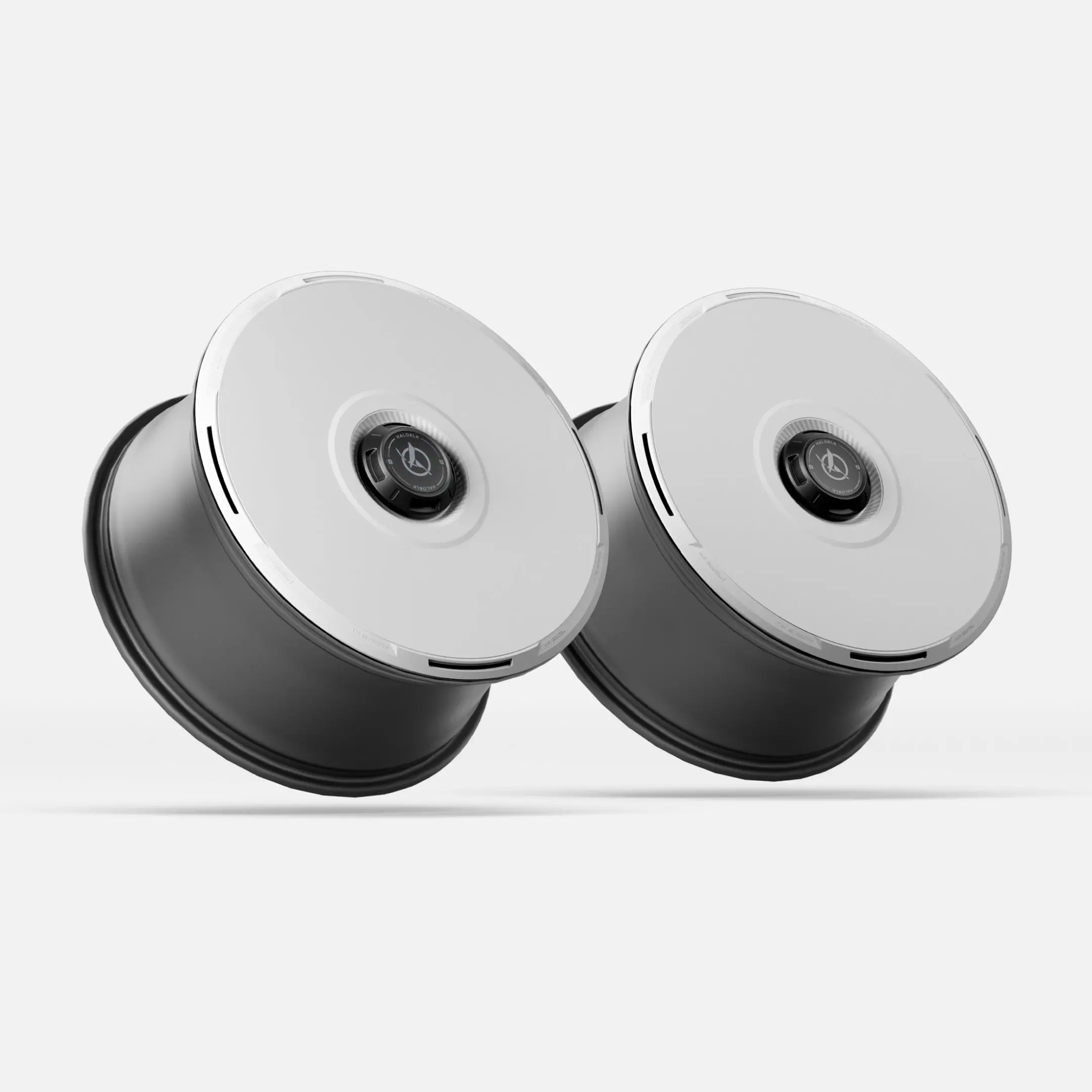 HALODISC 2 Wheel Covers for Tesla | RTP - White