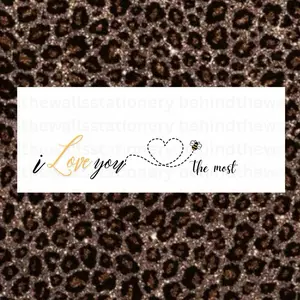 Prison Stationery: I Love You The Most Envelopes