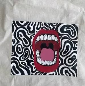 Handpainted Tote Bag