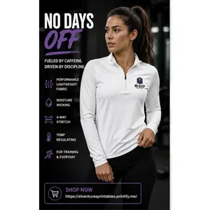 No Sleep Hoodie Quarter-Zip Pullover | Built in the Dark Powered by Caffeine