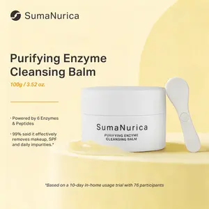 [SumaNurica] 3-in-1 Enzyme Cleansing Balm with Biotech Peptides – Cleanse, Remove Makeup & Comfort Skin