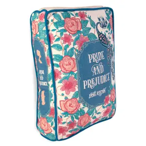 Book Shaped Pillow, Pride and Prejudice Book Shaped Pillow, Pride and Prejudice