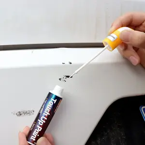 Touch Up Paint for Cars White 2-in-1 Fill Pen Quick Easy Solution for Minor Scratches Effective Protection 0.8 fl oz