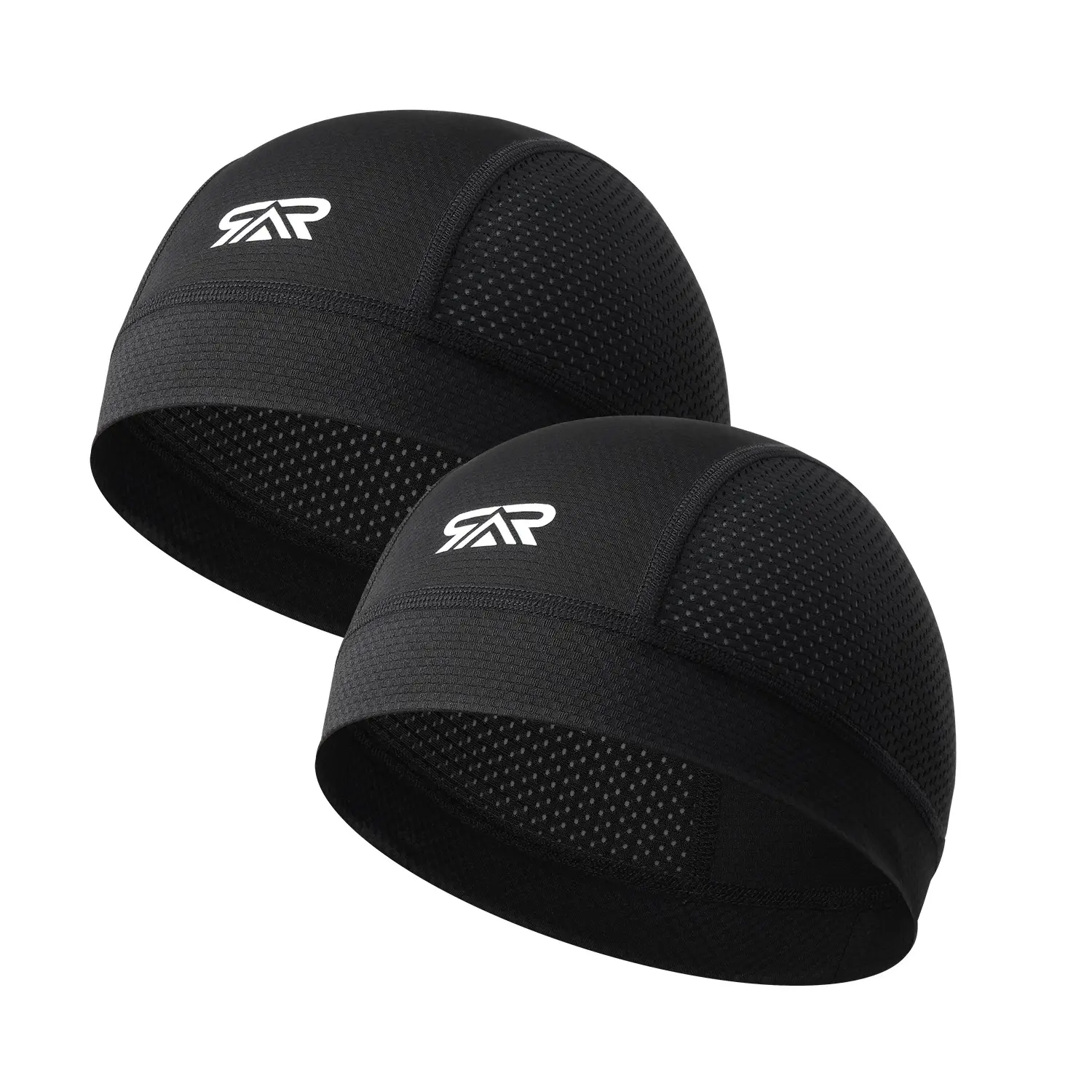 Breathable Sweat-wicking Cooling Helmet Liner, 2 Counts/set Cycling Running Sports Skull Cap, Helmet Liner for Men & Women, Quick Drying Hat, Workout Hat, Cycling Skull Caps