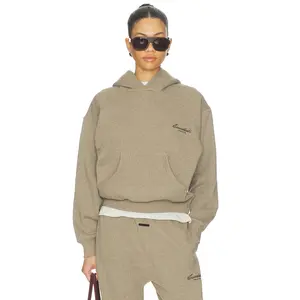 Fear of God ESSENTIALS Classic Hoodie in Homestead Heather