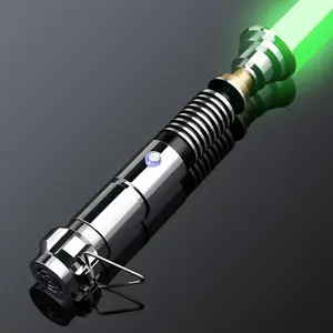 Lightsaber Motion Control Dueling Light Saber, 12 RGB Colors 16 FX Sound Fonts, Pro Lightsabers for Adults, Light Sabers for Kids, Smooth Swing Premium Hilt Force FX Lightsaber Toy Cosplay Gifts