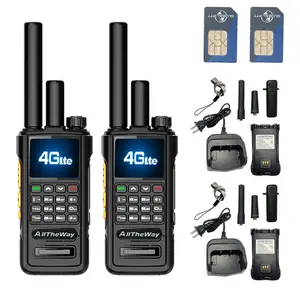 D09 Handheld Global Walkie Talkie with Unlimited Range Nationwide Coverage Audio - Rechargeable 5000 kilometer intercom 2 way Interphone Device Remote