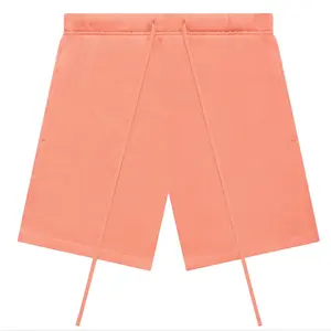 Sweatshort Coral Men's Comfortable Casual Shorts with Drawstring Waist and Side Pockets - Perfect for Casual Outings & Everyday Wear