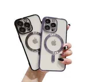 Fancy Transparent Case for iPhone 17 / 17E / 16 / 16E / 15 / 14 / 13 / 12 / Plus / Pro / Pro Max / Shockproof with Camera Lens Cover Protective Casing