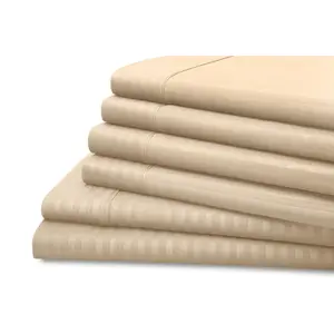 Hotel New York 6-Piece Dobby Stripe Sheet Set