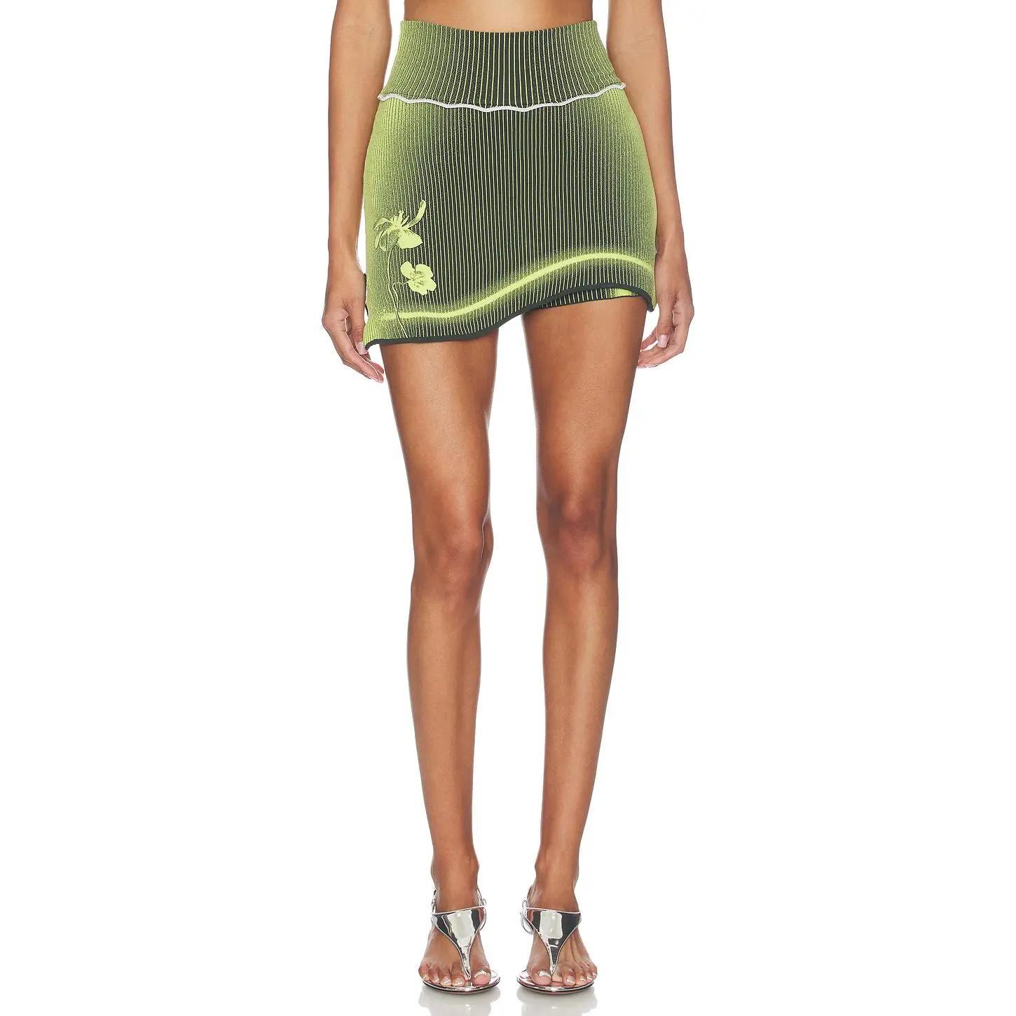 PH5 Gen 11 Compression Tennis Skort in Chrome Green