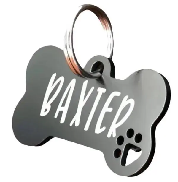 Custom Dog Tag, Engraved Dog Tag, ID Dog Tag