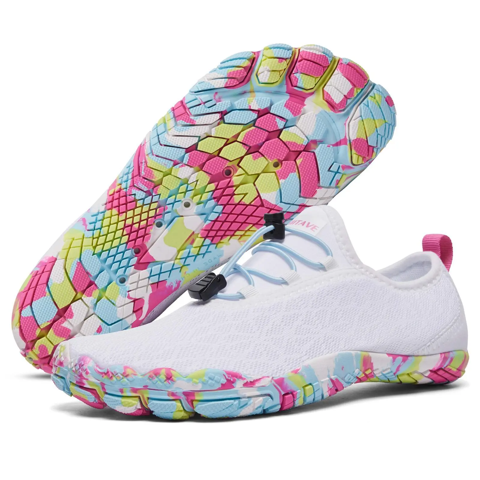 HIITAVE Women's Camouflage Quick-Dry Barefoot Sporty Water Shoes - Walking Shoes for Beach Volleyball, Parasailing, Everyday Wear, Barefoot Shoes tiktokshopbacktoschool