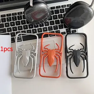 Hollow Spider Matte Matte Suitable for iPhone 17/16/15/14 Soft Case