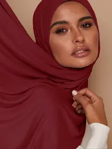 Women's Soft Jersey Hijab, Classic Long Shawl Wrap & Headscarf, Suitable for All Occasions, Modesty, Modest Muslim Fashion Accessory