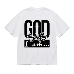 Christian God Says I Am T-Shirt, trendy sleeve design with meaningful bible verse print. Classic religious faith casual wear, stylish daily top and thoughtful spiritual gift for devout Christian believers. # TikTokMadeMeBuyIt # GodSaysIAm # BibleVerseTee