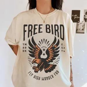 Free Bird Garment-Dyed T-shirt