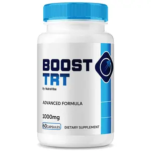 Boost TRT Capsules - Advanced Formula 1000mg Capsules with Natural Ingredients for Health & Wellness 60 Count