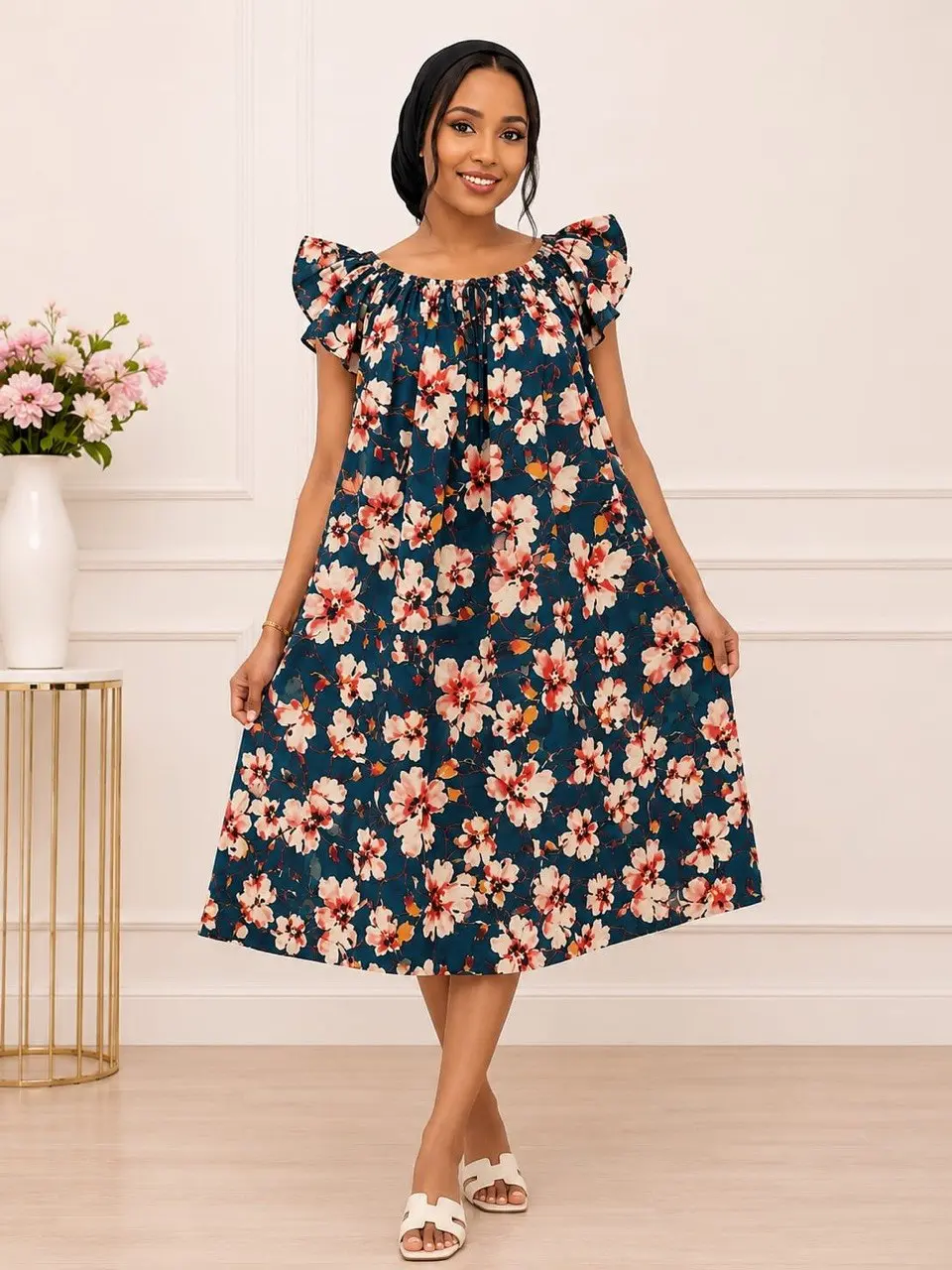 Feather Grace Maxi dress