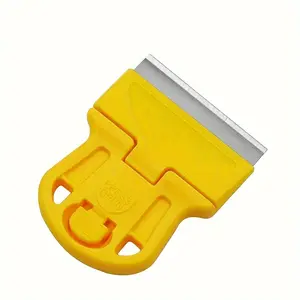 Mini Scraper Tool for Removing Stickers, Labels, Old Glue, Paint, and Debris, Ideal for Smooth Surfaces Like Glass, Essential Cleaning Aid