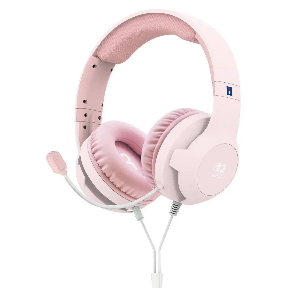 Hori Gaming Headset for Nintendo Switch 2 - Cozy Pink Hori Gaming Headset for Nintendo Switch 2 - Cozy Pink