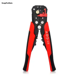 Snapfixmate 3-in-1 Automatic Wire Stripper, Cutter, and Crimping Tool, Auto Self-Adjusting Pliers that Cut up to 10 AWG