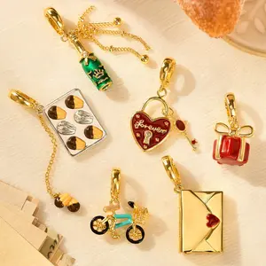 Fizz and Rizz by Yorkett Jewelry Mystery Box with Amelia Collectible Themed Charms Chain Bracelet Adjustable Pendant Cute Surprise Fun Gift for Collectors Parties Birthdays Holidays with Fizz Bomb Reveal