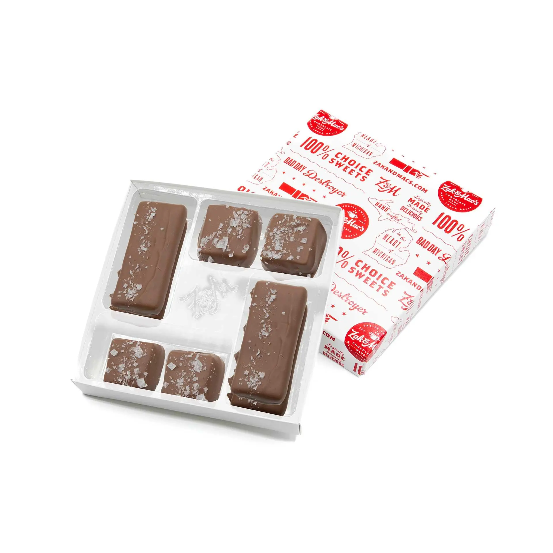Milk Chocolate Sea Salt Caramel & Toffee Box
