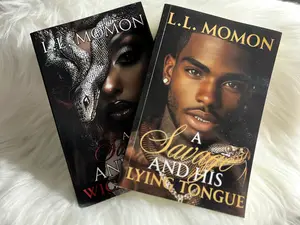 L.L. Momon Signed Copy Book Set - A Savage and Her Wicked Ways and A Savage and his Lying Tongue