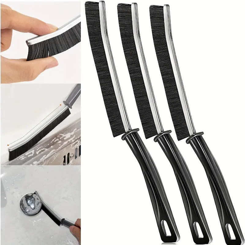 1pc Long strip gap brush, bathroom hard bristle cleaning brush, bathroom floor seam, Home Cleaning Tool, Household Cleaning Tool