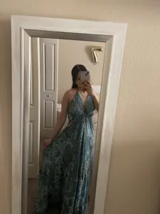 Turquoise Ocean One Size Fits All Dress