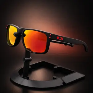 UV400 Polarized Sunglasses Yellow Lens Black Frame Night Driving Glasses