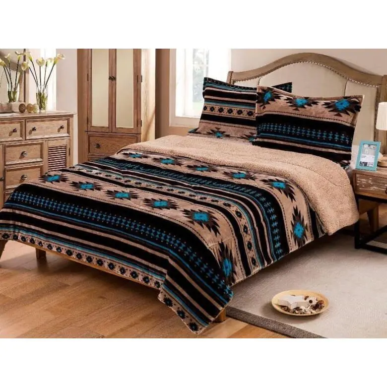 Southwestern Aztec Sherpa Set