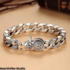 Bracelet – Elegant Men’s & Women’s Jewelry, Polished Chain Design, Everyday Fashion Accessory, Perfect Gift for Family & Friends