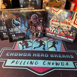 Chowda Head Breaks 3Hobby Box Break 1 Rookies & Stars Hobby 2 Silhouette Collectible Trading Cards 16 Cards Per Box