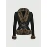 Women‘s Vintage Furry Cardigan Shirt Casual Faux Fur Coats for Cold Days Sweaters Fall Winter Outfits