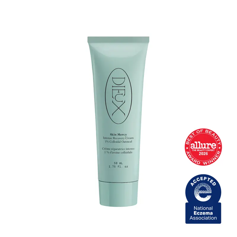 Skin Mercy Recovery Cream - Calming, Soothing 1% Colloidal Oatmeal Treatment Moisturizer