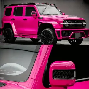 50cmx300cm Rose Changing Film, Protects Car Paint, Anti-Scratch, No Peel, Suitable for Cars Suv Motorcycles Helmets