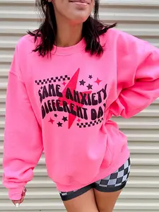 Same Anxiety Graphic Pullover