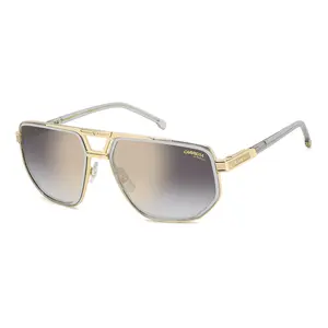 1072 Double-Bridge Stainless Steel Sunglasses