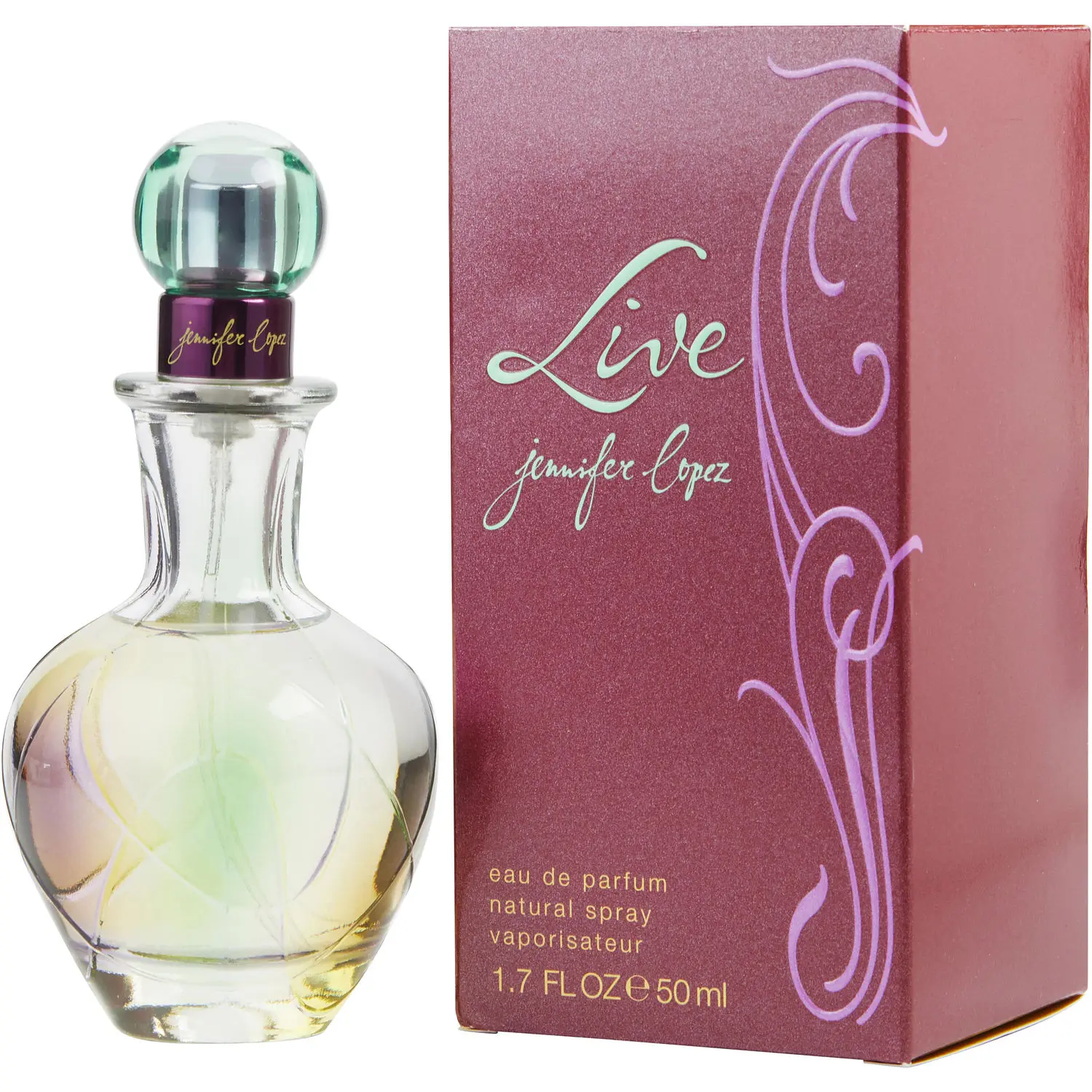Live Jennifer Lopez By Jennifer Lopez Eau De Parfum For Women